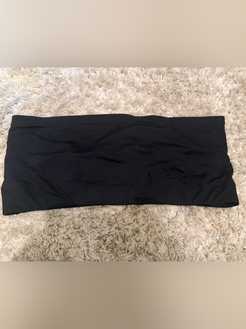 Women's 2XL Black Bandeau Tube Top New W/out Tags